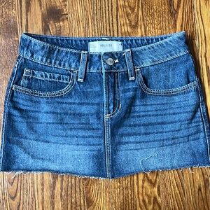 Hollister Women's Blue Denim Skirt 00